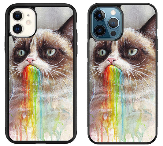Grumpy Cat Rainbow iPhone 11 | 11 Pro | 11 Pro Max Case
