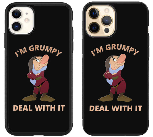 Grumpy Deal With it iPhone 12 | 12 Mini | 12 Pro | 12 Pro Max Case