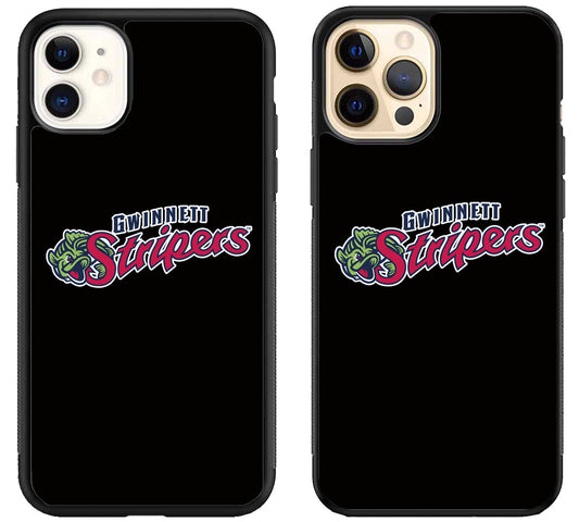 Gwinnett Stripers Logo iPhone 12 | 12 Mini | 12 Pro | 12 Pro Max Case