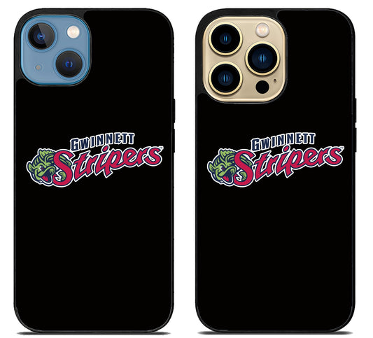 Gwinnett Stripers Logo iPhone 14 | 14 Plus | 14 Pro | 14 Pro Max Case