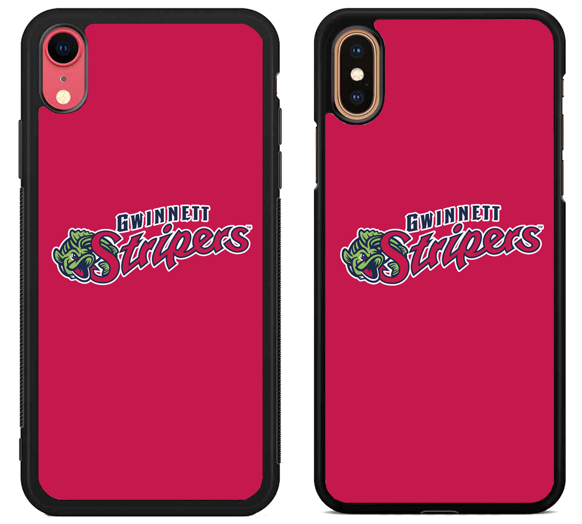Gwinnett Stripers Red iPhone X | Xs | Xr | Xs Max Case