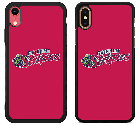 Gwinnett Stripers Red iPhone X | Xs | Xr | Xs Max Case