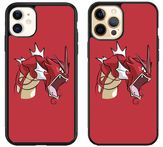 Gyarados Pokemon Red iPhone 12 | 12 Mini | 12 Pro | 12 Pro Max Case