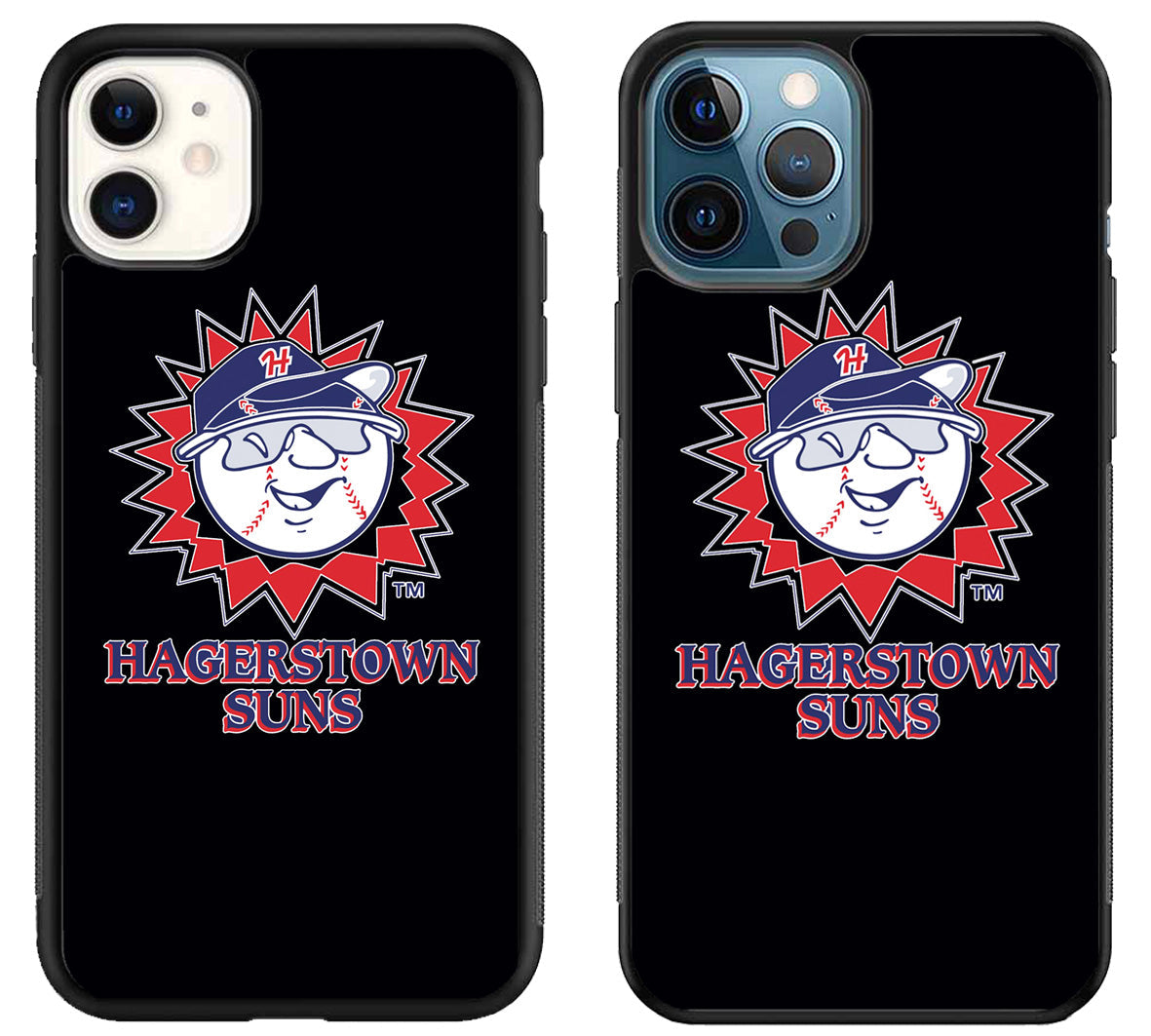 Hagerstown Suns Black iPhone 11 | 11 Pro | 11 Pro Max Case