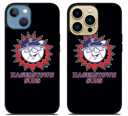 Hagerstown Suns Black iPhone 14 | 14 Plus | 14 Pro | 14 Pro Max Case