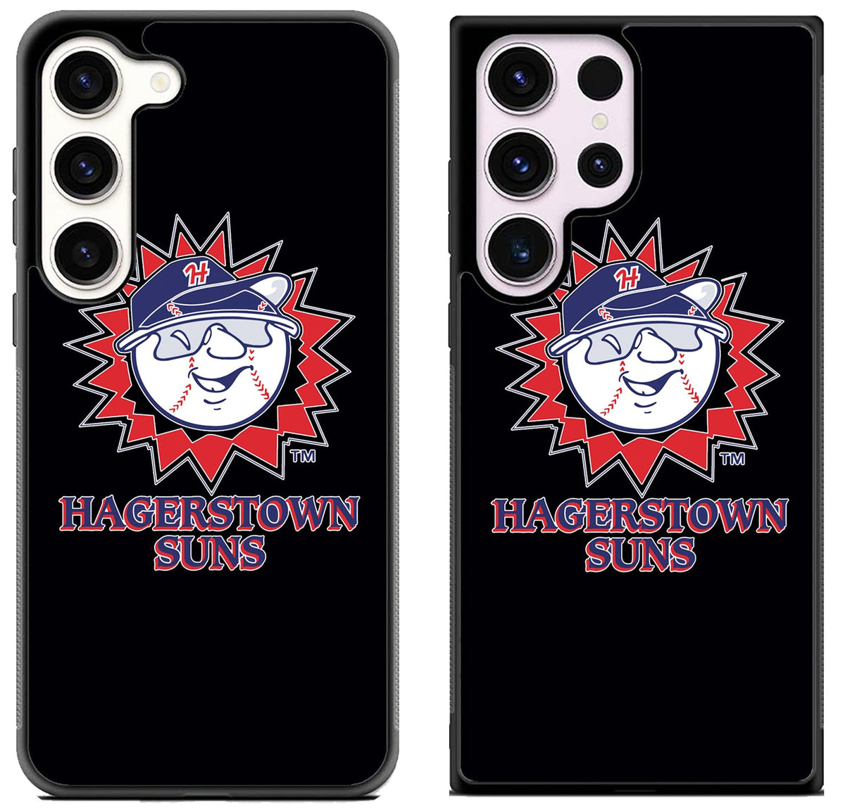 Hagerstown Suns Black Samsung Galaxy S23 | S23+ | S23 Ultra Case