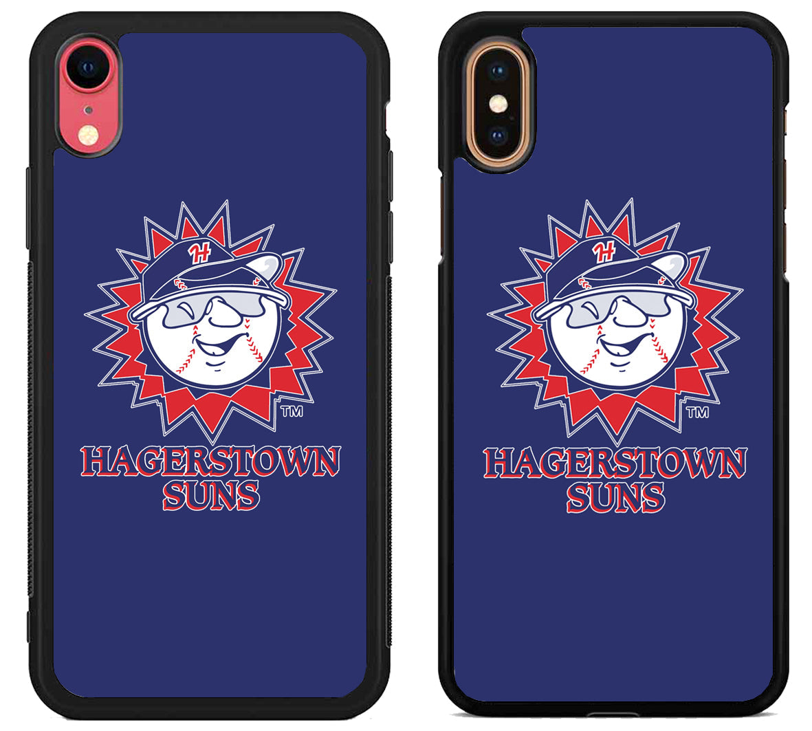 Hagerstown Suns Logo iPhone X | Xs | Xr | Xs Max Case