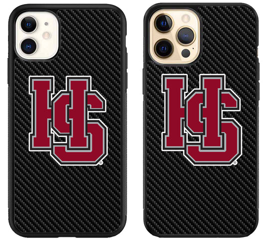 Hampden Sydney Carbon iPhone 12 | 12 Mini | 12 Pro | 12 Pro Max Case