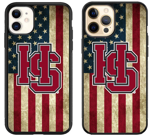 Hampden Sydney Flag iPhone 12 | 12 Mini | 12 Pro | 12 Pro Max Case