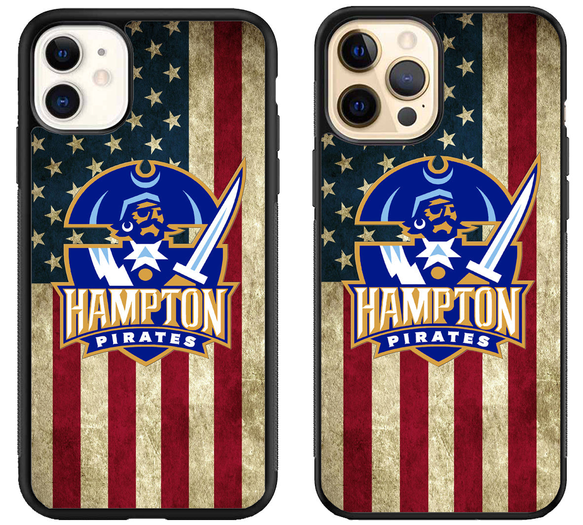 Hampton Pirates Flag iPhone 12 | 12 Mini | 12 Pro | 12 Pro Max Case