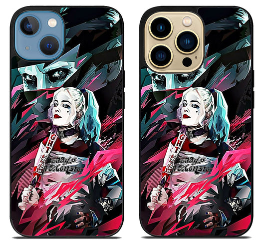 Harley Queen Cover iPhone 14 | 14 Plus | 14 Pro | 14 Pro Max Case