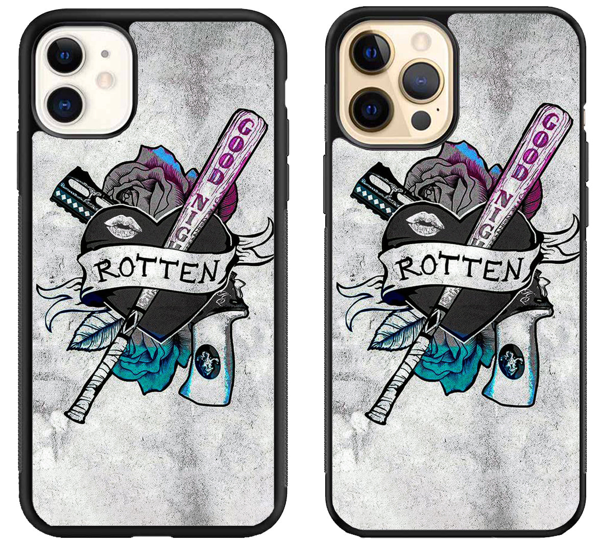 Harley Queen Rotten iPhone 12 | 12 Mini | 12 Pro | 12 Pro Max Case