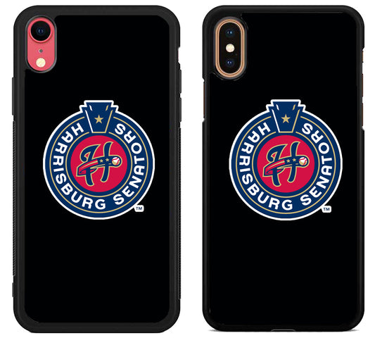 Harrisburg Senators Black iPhone X | Xs | Xr | Xs Max Case