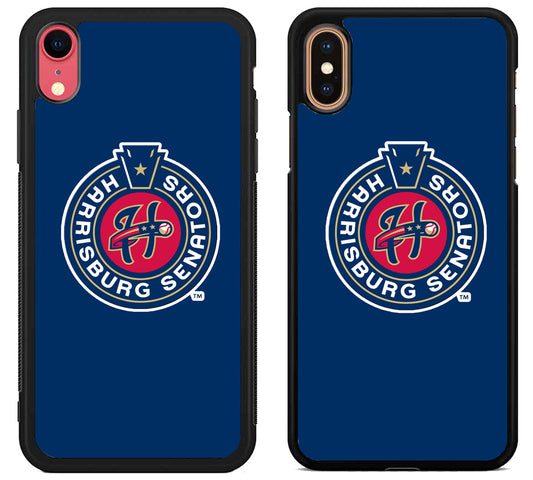 Harrisburg Senators Logo iPhone X | Xs | Xr | Xs Max Case