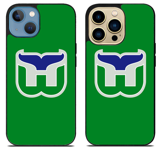 Hartford Whalers Green Cover iPhone 14 | 14 Plus | 14 Pro | 14 Pro Max Case