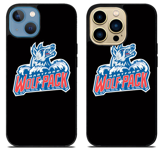 Hartford Wolf Pack Black iPhone 14 | 14 Plus | 14 Pro | 14 Pro Max Case