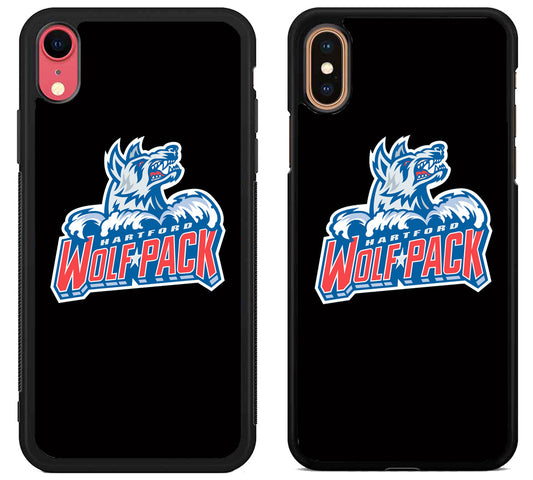 Hartford Wolf Pack Black iPhone X | Xs | Xr | Xs Max Case