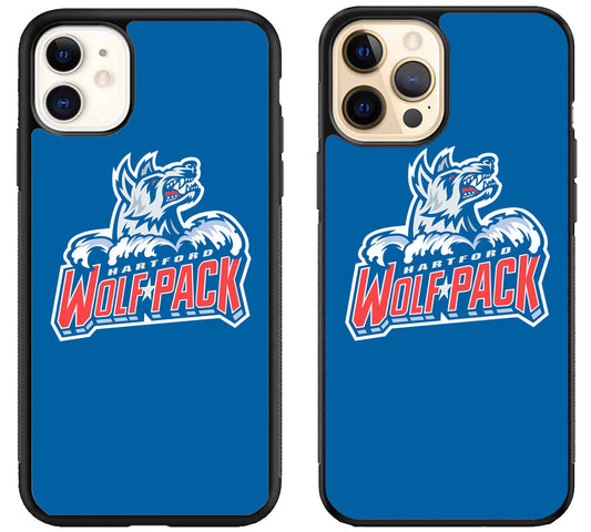 Hartford Wolf Pack Logo iPhone 12 | 12 Mini | 12 Pro | 12 Pro Max Case