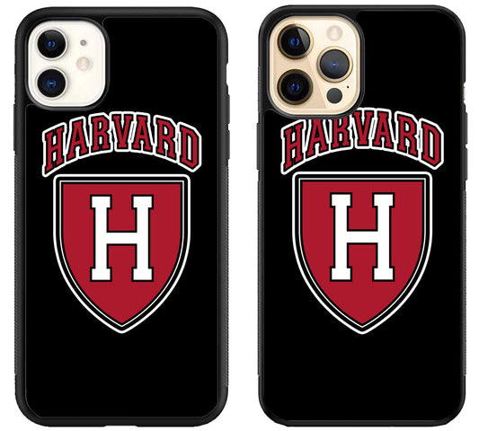 Harvard Crimson Black iPhone 12 | 12 Mini | 12 Pro | 12 Pro Max Case