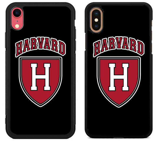 Harvard Crimson Black iPhone X | Xs | Xr | Xs Max Case
