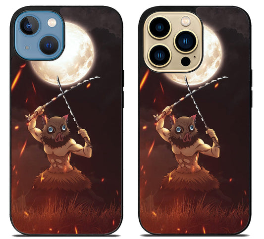 Hashibira Inosuke Demon Slayer iPhone 14 | 14 Plus | 14 Pro | 14 Pro Max Case