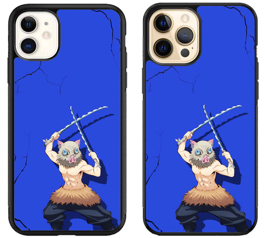 Hashibira Inosuke demon slayer iPhone 12 | 12 Mini | 12 Pro | 12 Pro Max Case