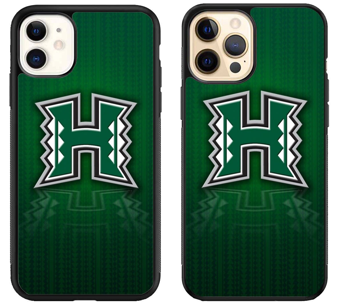 Hawaii Rainbow Warriors Background iPhone 12 | 12 Mini | 12 Pro | 12 Pro Max Case