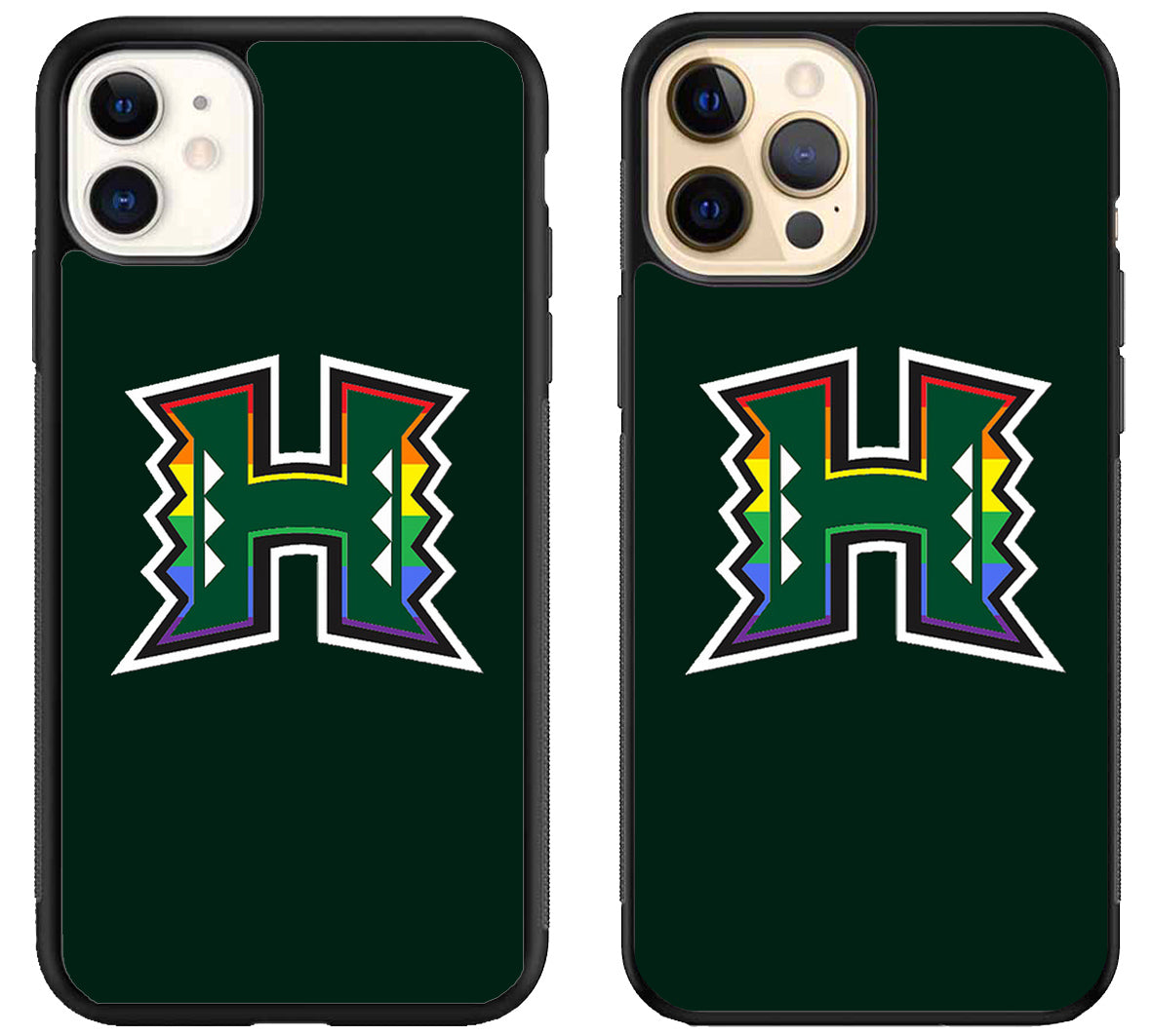 Hawaii Rainbow Warriors iPhone 12 | 12 Mini | 12 Pro | 12 Pro Max Case