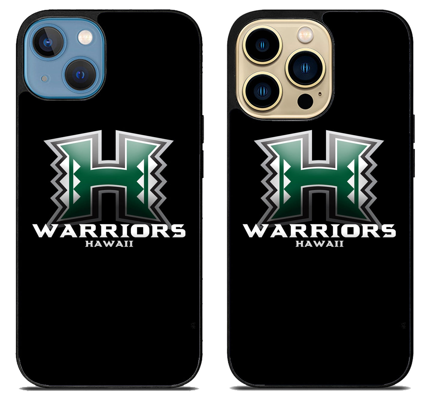 Hawaii Rainbow Warriors Black iPhone 14 | 14 Plus | 14 Pro | 14 Pro Max Case