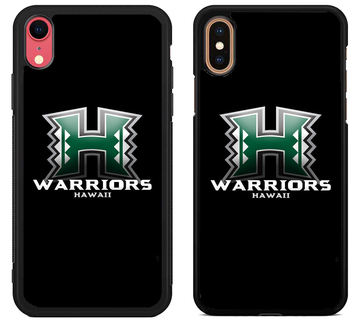 Hawaii Rainbow Warriors Black iPhone X | Xs | Xr | Xs Max Case