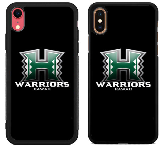 Hawaii Rainbow Warriors Black iPhone X | Xs | Xr | Xs Max Case