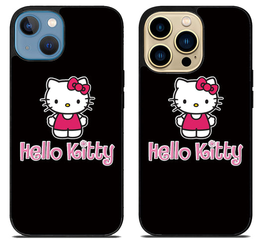 Hello Kitty Black iPhone 14 | 14 Plus | 14 Pro | 14 Pro Max Case