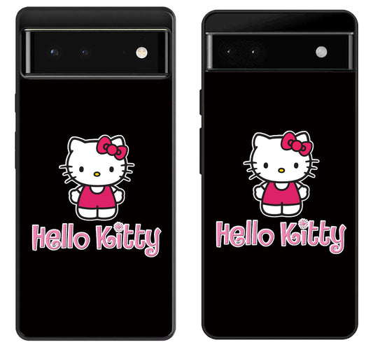 Hello Kitty Black Google Pixel 6 | 6A | 6 Pro Case