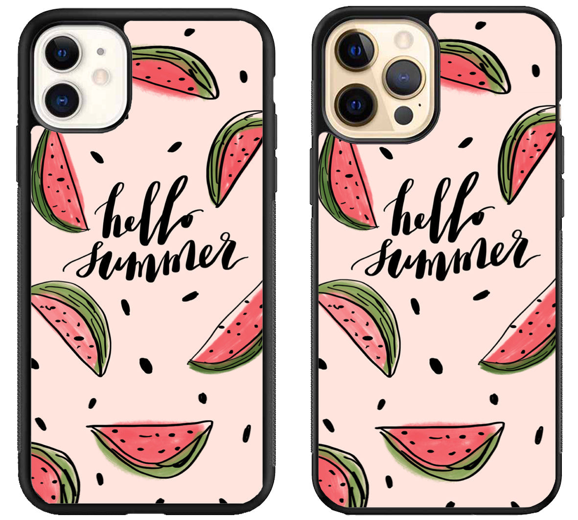 Hello Summer Watermelon iPhone 12 | 12 Mini | 12 Pro | 12 Pro Max Case