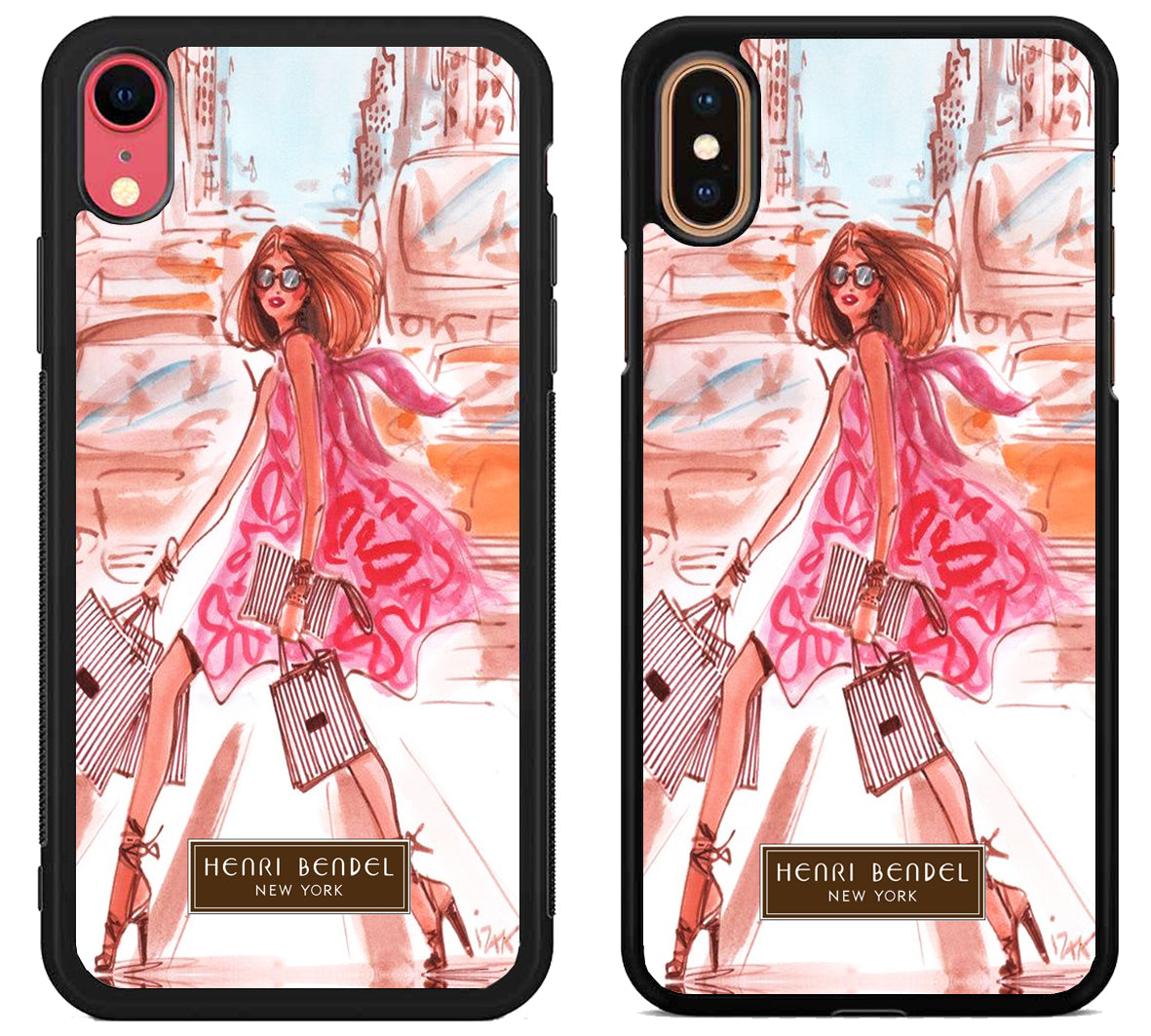 Henri Bendel Cute Woman iPhone X | Xs | Xr | Xs Max Case