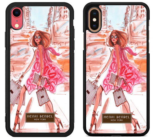 Henri Bendel Cute Woman iPhone X | Xs | Xr | Xs Max Case
