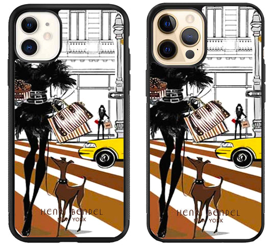 Henri Bendel Fashion iPhone 12 | 12 Mini | 12 Pro | 12 Pro Max Case