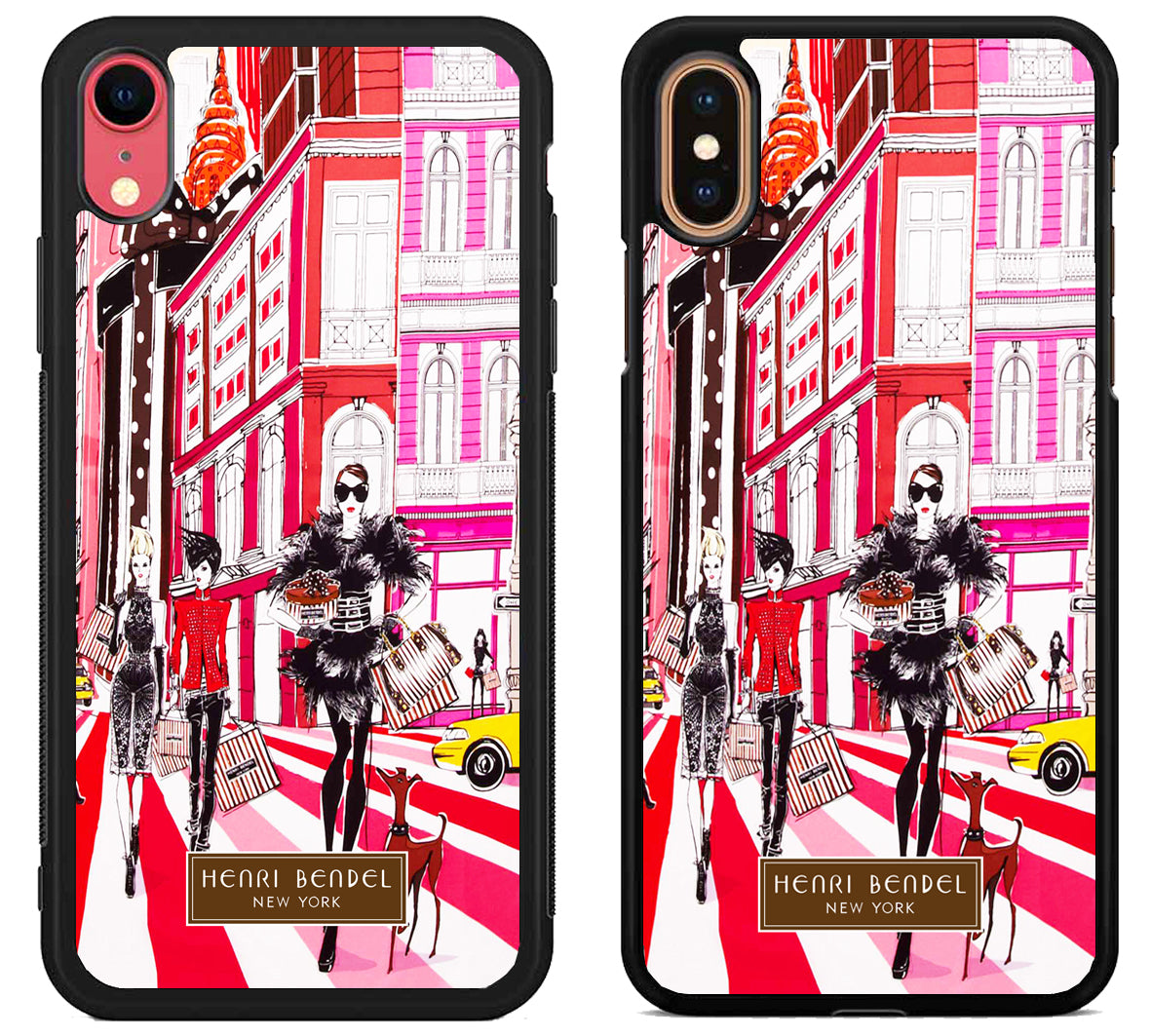 Henri Bendel Logo Colorfull iPhone X | Xs | Xr | Xs Max Case