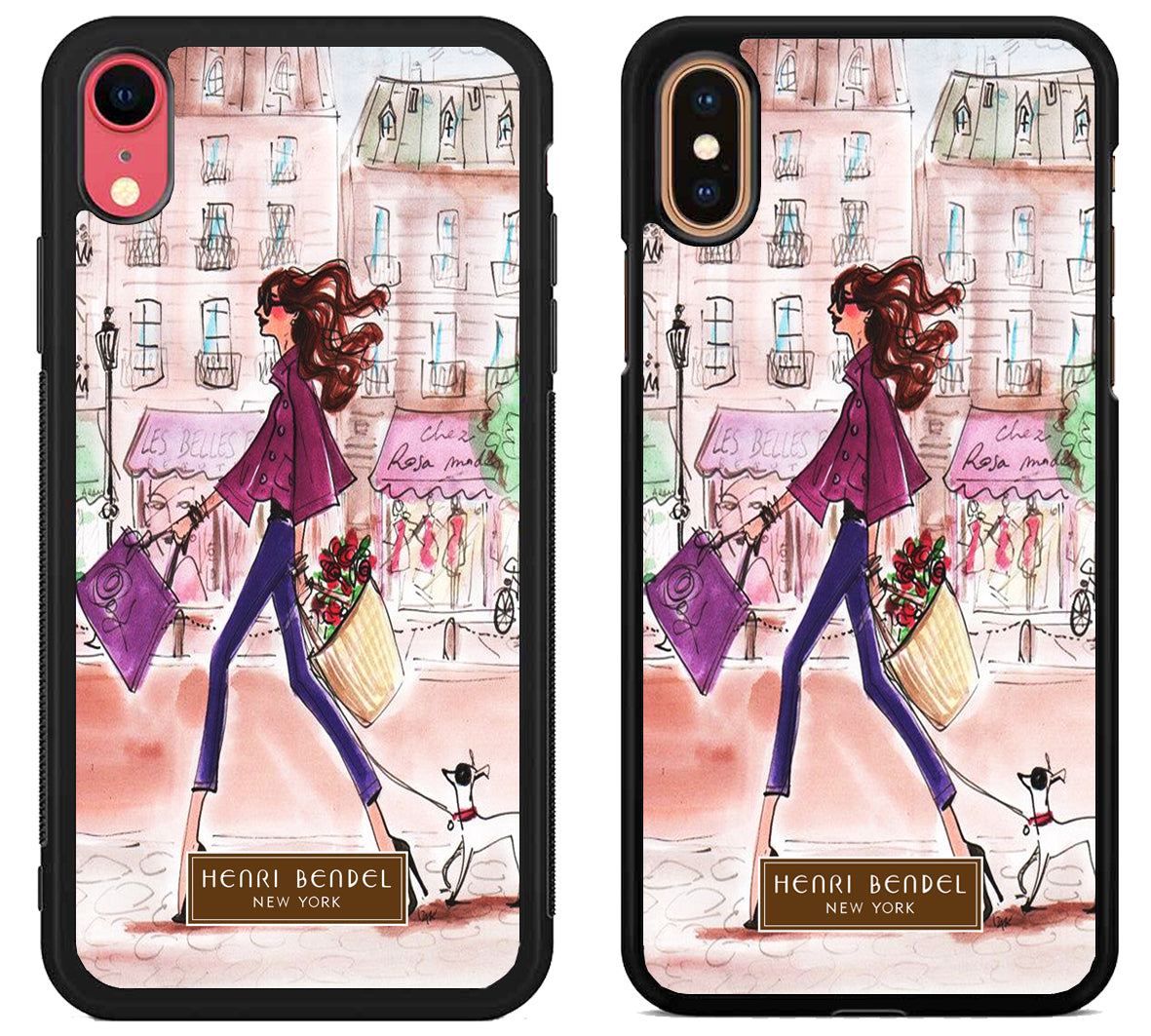Henri Bendel Logo Stylish iPhone X | Xs | Xr | Xs Max Case