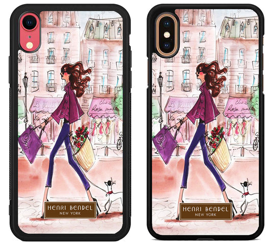 Henri Bendel Logo Stylish iPhone X | Xs | Xr | Xs Max Case
