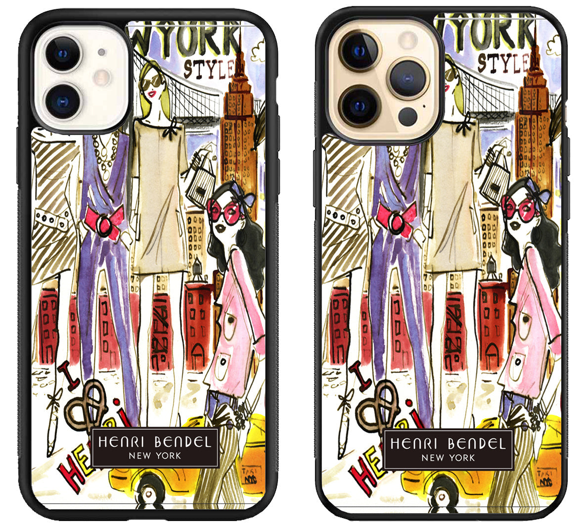 Henri Bendel Style iPhone 12 | 12 Mini | 12 Pro | 12 Pro Max Case