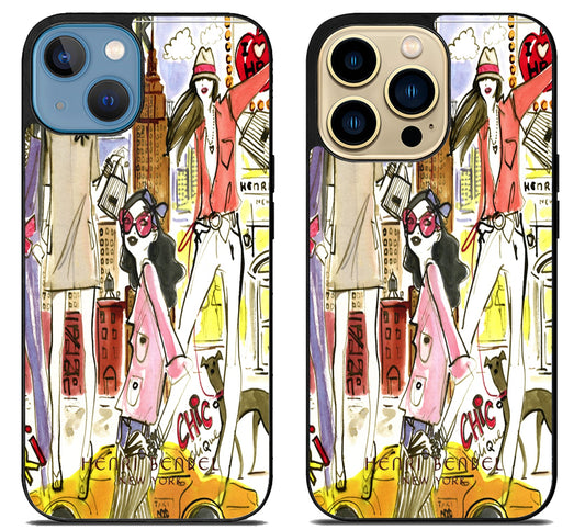 Henri Bendel Woman iPhone 14 | 14 Plus | 14 Pro | 14 Pro Max Case