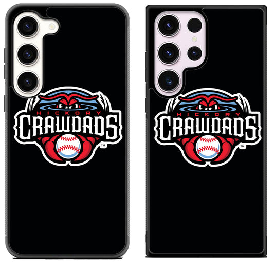 Hickory Crawdads Black Samsung Galaxy S23 | S23+ | S23 Ultra Case
