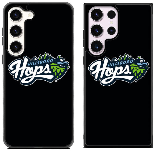 Hillsboro Hops Black Samsung Galaxy S23 | S23+ | S23 Ultra Case