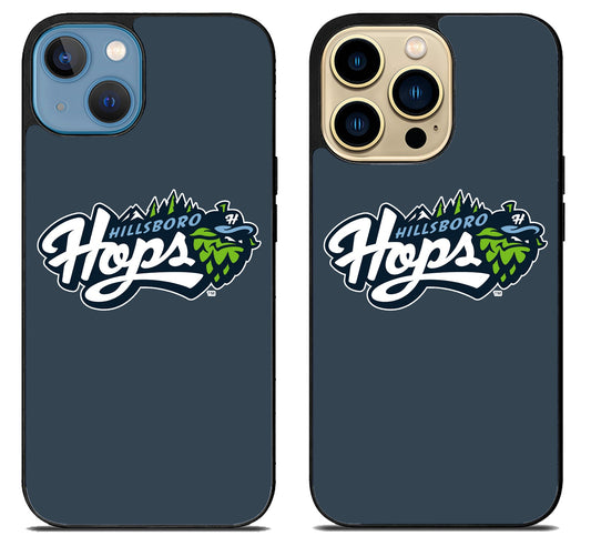 Hillsboro Hops Logo iPhone 14 | 14 Plus | 14 Pro | 14 Pro Max Case