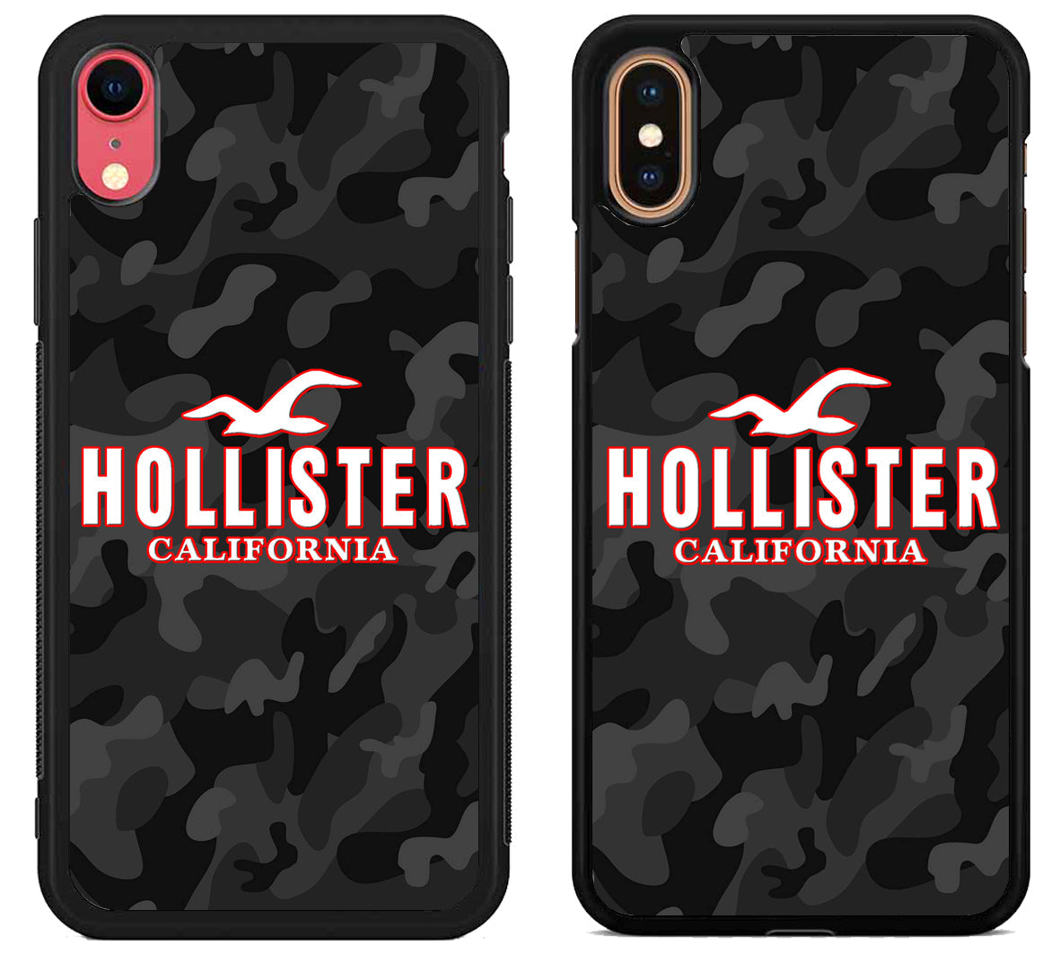 Hollister Black Camo iPhone X | Xs | Xr | Xs Max Case