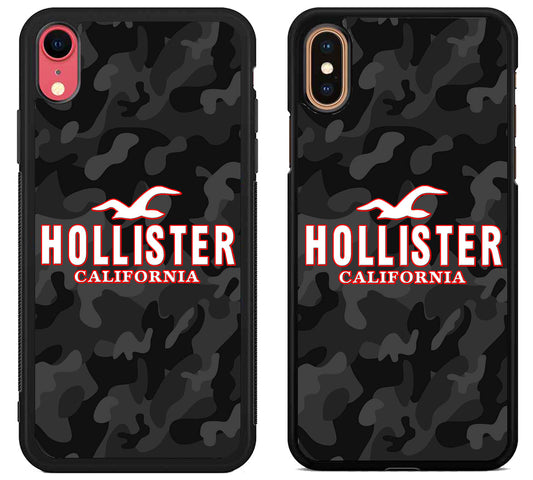 Hollister Black Camo iPhone X | Xs | Xr | Xs Max Case