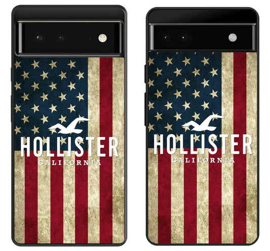 Hollister Logo Flag Google Pixel 6 | 6A | 6 Pro Case