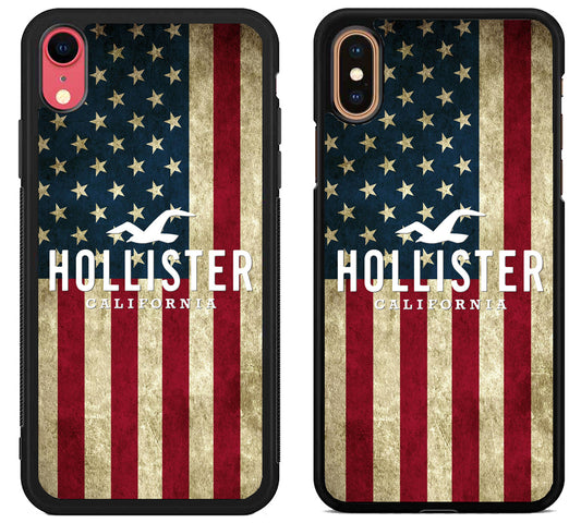 Hollister Logo Flag iPhone X | Xs | Xr | Xs Max Case
