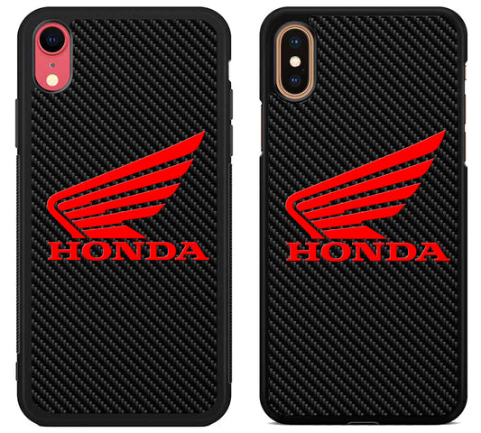 Honda Carbon Logo iPhone X | Xs | Xr | Xs Max Case